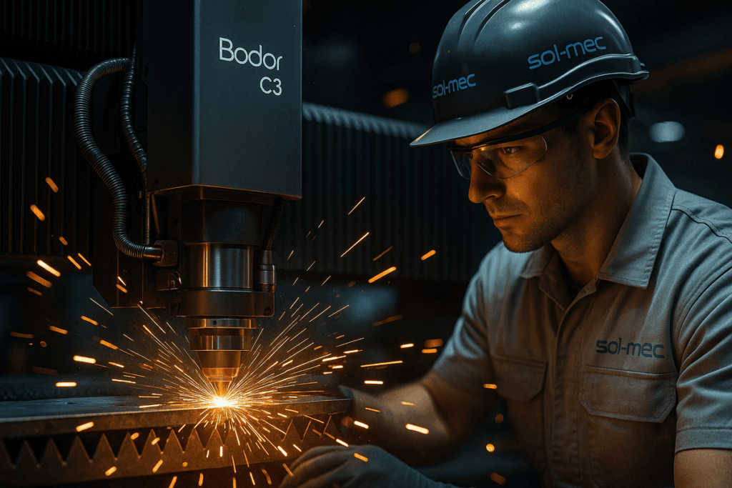 tall làser de fibra